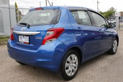 2017 Toyota Yaris Ascent NCP130R Tidal Blue