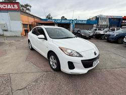 2013 Mazda 3 Neo BL Series 2 MY13 Crystal White Pearl