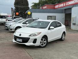 2013 Mazda 3 Neo BL Series 2 MY13 Crystal White Pearl