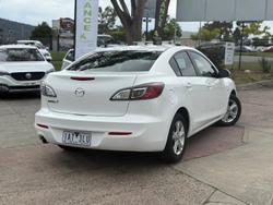 2013 Mazda 3 Neo BL Series 2 MY13 Crystal White Pearl