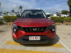 2025 Mahindra XUV3XO AX7L Tango Red & Stealth Black Roof