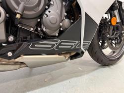 2025 Triumph Daytona 660 Daytona White