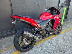2013 Honda CBR500R RED