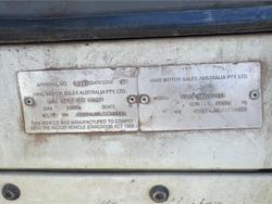 1999 Hino Tipper Truck Fg1j Series