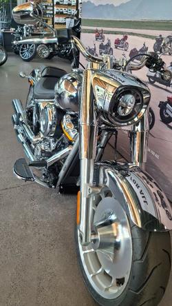 2025 Harley-davidson FLSTFI FAT BOY GRAY GHOST REFLECTION