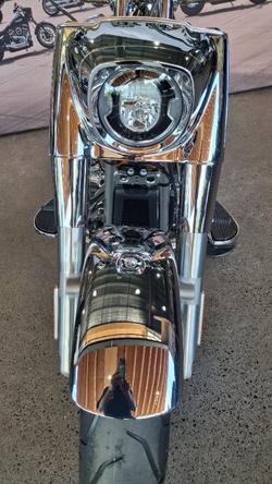 2025 Harley-davidson FLSTFI FAT BOY GRAY GHOST REFLECTION