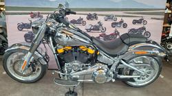 2025 Harley-davidson FLSTFI FAT BOY GRAY GHOST REFLECTION