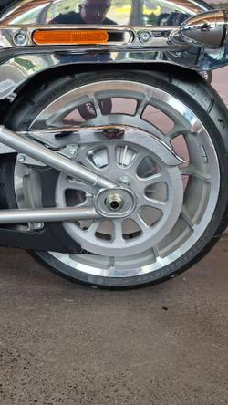 2025 Harley-davidson FLSTFI FAT BOY GRAY GHOST REFLECTION