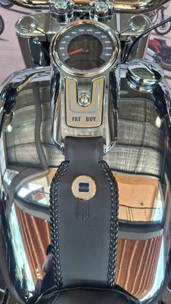 2025 Harley-davidson FLSTFI FAT BOY GRAY GHOST REFLECTION