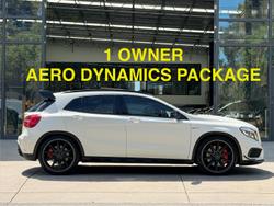 2016 Mercedes-Benz GLA-Class GLA45 AMG X156 Four Wheel Drive Cirrus White