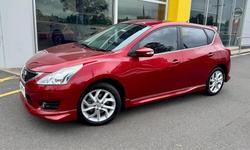 2013 Nissan Pulsar SSS C12 Cayenne Red