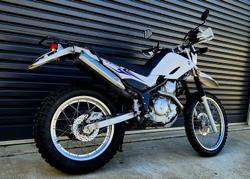 2012 Yamaha XT250 XT White