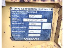 2002 Volvo Dump Truck A30d