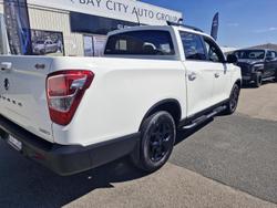 2025 KGM Musso Ultimate Q261 MY26 4X4 Dual Range Grand White