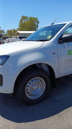 2025 Isuzu D-MAX SX High Ride MY25.5 4x2 Mineral White