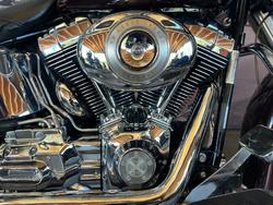 2007 Harley-davidson FLSTN SOFTAIL DELUXE BLACK CHERRY