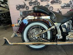 2007 Harley-davidson FLSTN SOFTAIL DELUXE BLACK CHERRY