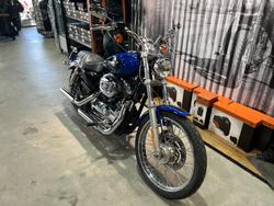 2008 Harley-davidson XL1200C SPORTSTER CUSTOM Blue/Black