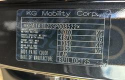 2025 KGM Musso EV 2WD Black Edge