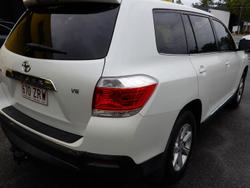 2012 Toyota Kluger KX-R GSU40R MY12 Crystal Pearl
