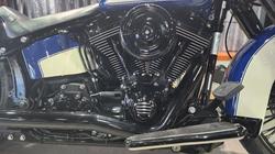 2008 Harley-davidson FLSTC HERITAGE SOFTAIL CLASSIC Blue
