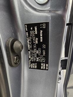 2022 Toyota Corolla SX Hybrid ZWE211R Celestite Grey