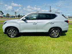 2022 Ssangyong Rexton Rexton Ultimate 2.2T Diesel Auto 4WD MY23 (Black Leather) Fine Silver Metallic