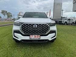 2022 Ssangyong Rexton ULTIMATE 4WD BLACK LEATHER RULT4AD22 Pearl White Metallic