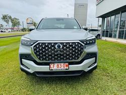 2022 Ssangyong Rexton Rexton Ultimate 2.2T Diesel Auto 4WD MY23 (Black Leather) Fine Silver Metallic