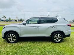 2022 Ssangyong Rexton Rexton Ultimate 2.2T Diesel Auto 4WD MY23 (Black Leather) Fine Silver Metallic