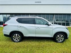2022 Ssangyong Rexton Rexton Ultimate 2.2T Diesel Auto 4WD MY23 (Black Leather) Fine Silver Metallic