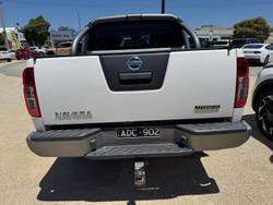 2014 Nissan Navara Titanium D40 Series 7 4X4 Dual Range Polar White