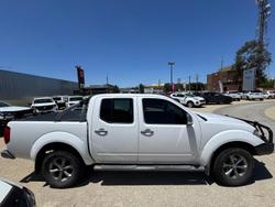 2014 Nissan Navara Titanium D40 Series 7 4X4 Dual Range Polar White