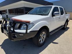 2014 Nissan Navara Titanium D40 Series 7 4X4 Dual Range Polar White