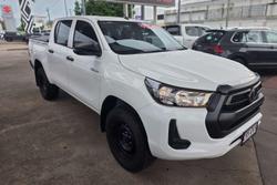 2021 Toyota Hilux Workmate GUN125R 4X4 Dual Range Glacier White