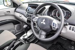 2015 Mitsubishi Triton GLX MN MY15 4X4 Dual Range White