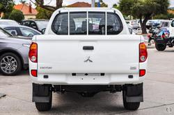2015 Mitsubishi Triton GLX MN MY15 4X4 Dual Range White