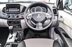 2015 Mitsubishi Triton GLX MN MY15 4X4 Dual Range White