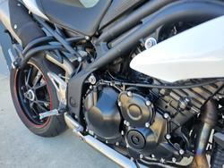 2014 Triumph SPEED TRIPLE White