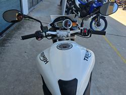 2014 Triumph SPEED TRIPLE White