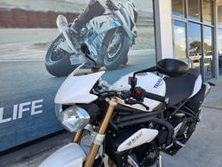 2014 Triumph SPEED TRIPLE White