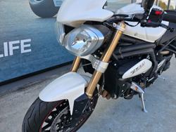 2014 Triumph SPEED TRIPLE White