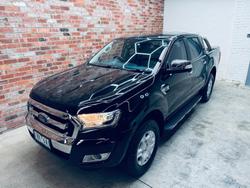 2018 Ford Ranger XLT Hi-Rider PX MkII MY18 4x2 Shadow Black