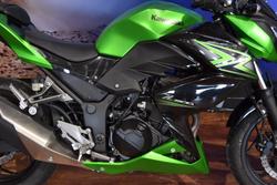2015 Kawasaki Z300 ABS Green