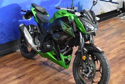 2015 Kawasaki Z300 ABS Green