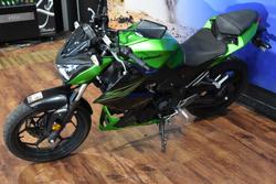 2015 Kawasaki Z300 ABS Green