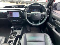 2022 Toyota Hilux Rogue GUN126R 4X4 Dual Range Eclipse Black