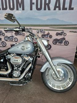 2020 Harley-davidson FLFBS FAT BOY (114) Barracuda Silver Denim/Black D