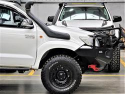 2012 Toyota Hilux SR KUN26R MY12 4X4 Glacier White