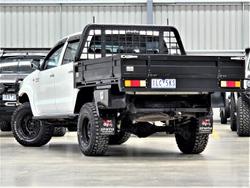 2012 Toyota Hilux SR KUN26R MY12 4X4 Glacier White